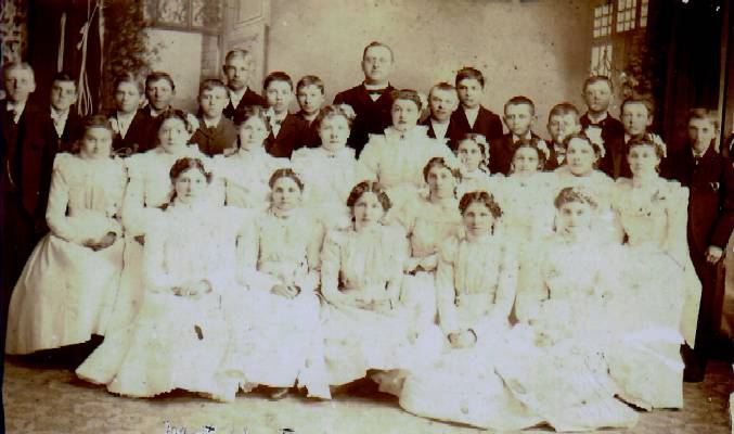 St. Paul's Lutheran Church confirmation 1899