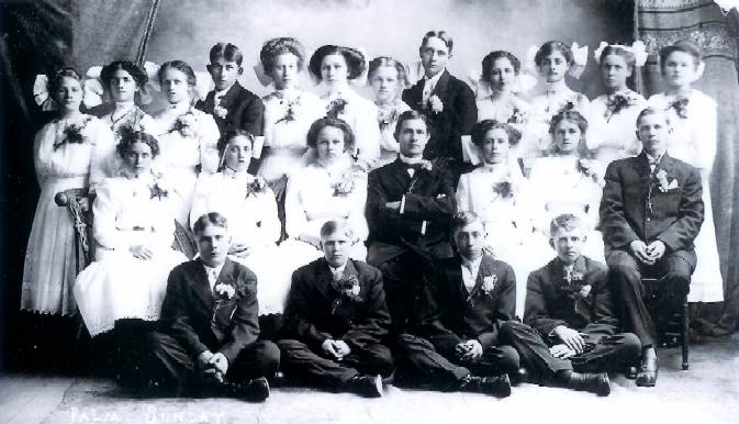 St. Paul's Lutheran church confirmation - 1911