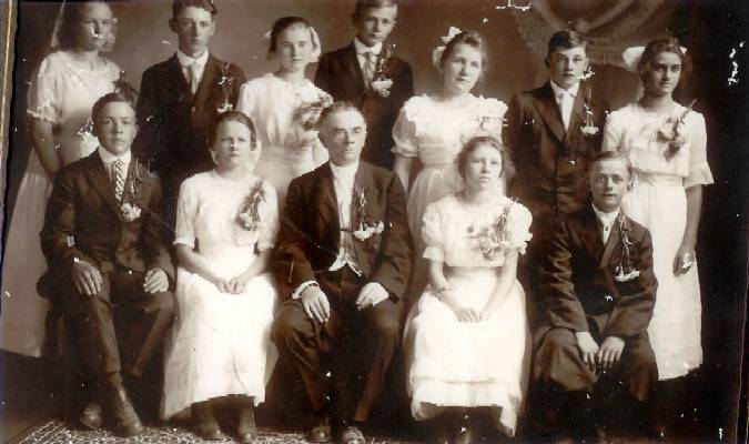 St. Paul's Lutheran church confirmation - 1915