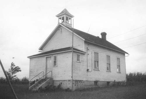 Rossville, Iowa schoolhouse - undated