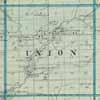 Union Twp. 1875 Cass County Iowa Map