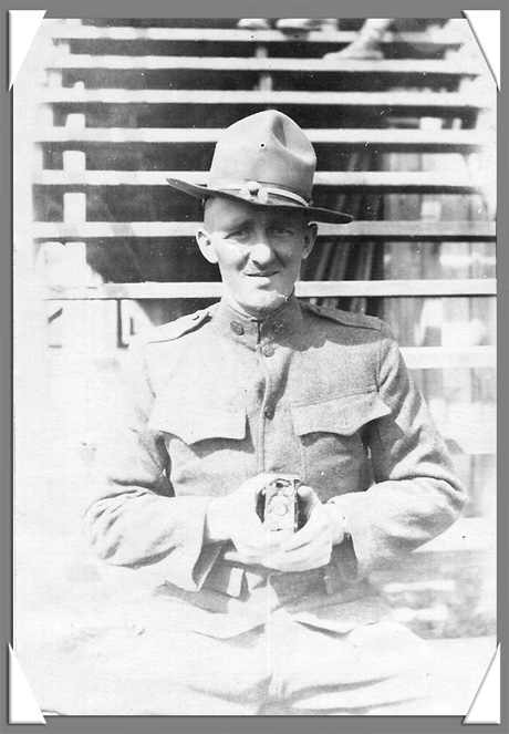 Soldier, Camp Dodge, Iowa, 1918.