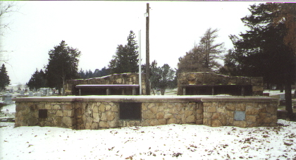 Parker Morse Banks Platform and Memorial Centery, Hamilton County, Iowa