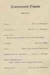 Commencement Program Paullina High School, 1907