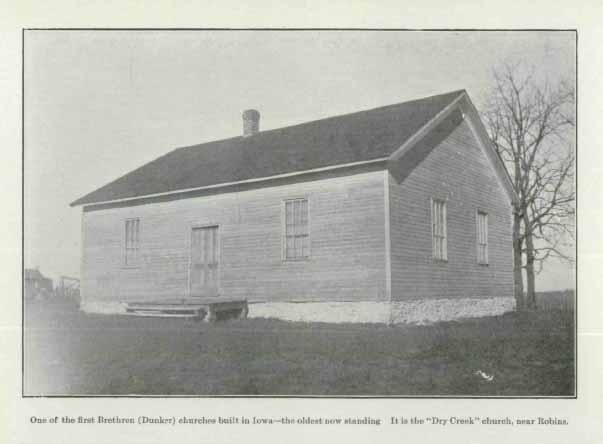 Dunker Church, Dry Creek, near Robins, Iowa